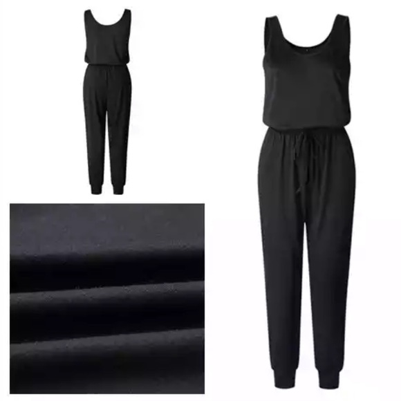 Black Anytime Jumpsuit - Picture 6 of 9
